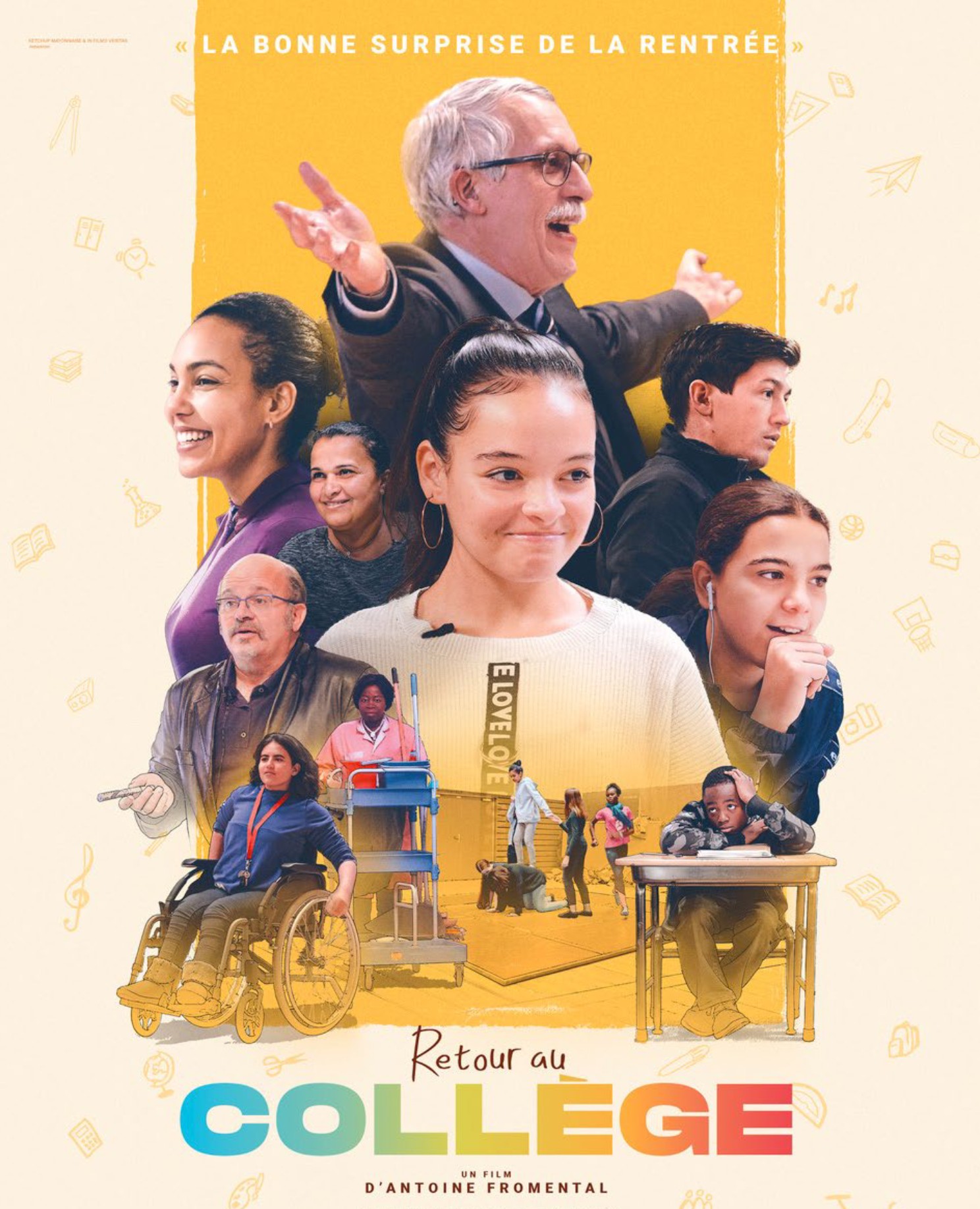 Affiche du film Retour au collège